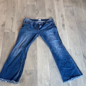 KanCan Dark Blue Flare Jeans